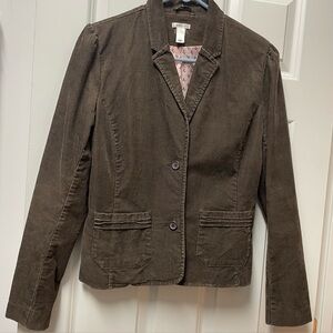 Old Navy Brown Women's Corduroy Blazer, M